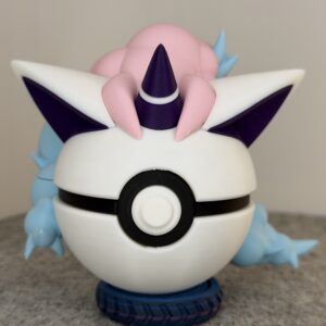 #0077 | Galarian Ponyta Inspired Monster Ball | 3D Printed Collectible