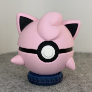 #0039 | Jigglypuff Inspired Monster Ball | 3D Printed Collectible