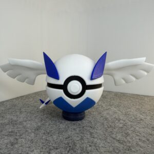 #0249 | Lugia Inspired Monster Ball | 3D Printed Collectible