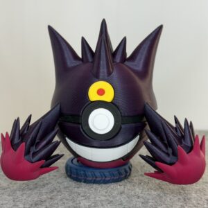 #0094 | Mega Gengar Inspired Monster Ball | 3D Printed Collectible